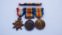 1914/15 Trio to Engineer Commander Archibald Woodthorpe Cross / late 271729 ERA3 RN 