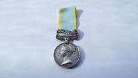 Crimea Medal With bar Sebastopol to William Smith Seaman HMS Agamemnon