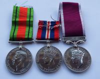 Long Service group to Captain P E Joynes Sherwood Foresters / late Colour Sgt 