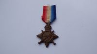 1914/15 Star to 11379 Pte W Ray Ches R