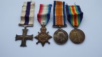 Great War Military Cross Group to Second Lieutenant H Foster 1 Kings Liverpools 