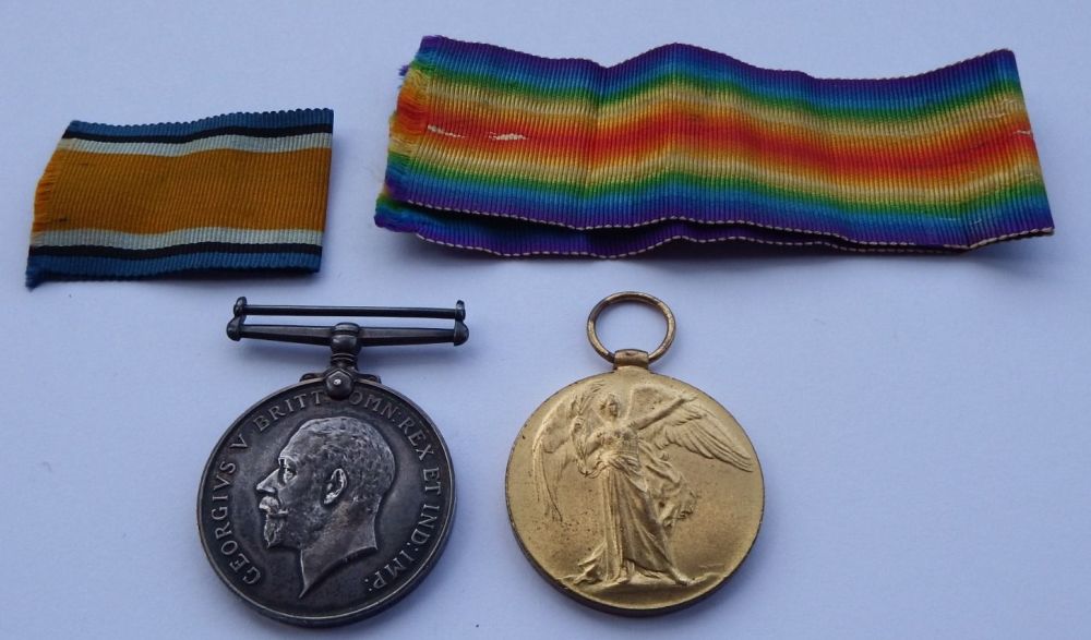 A Great War Pair to K36078 W H Hughes Sto 1 RN