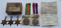 A boxed RAF WW2 Group to W Henderson