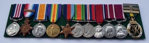 A Great war MM group of 11 to Major F F West Royal Signals / Late Royal Eng