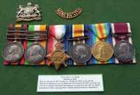 Campaign Group of six to Sgt G Lehardy RE late Manchester Regt / from the Channel Islands