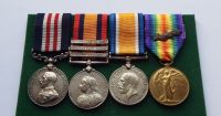 Military Medal group to Warrant Officer Halpin DLI / 14Bn MM likely for The Battle of Flers Courcelette 
