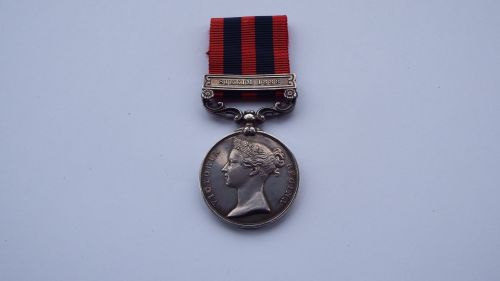 Indian General Service Medal Sikkim 1888 to Pte T Carr 2nd Bn Derby Regt / 