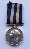Egypt Medal to Pte G Allen Durham Light Infantry