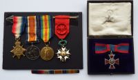 A scarce ARRC and Great War nursing group of five  awarded to Miss Ethel Goodall Haden Guest Unit
