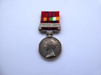 Indian General Service Medal / Sikkim 1888 to Pte Leverton Notts and Derby Regt
