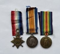1914/15 TRIO to 2nd Lieutenant Leo Pendergast East Lancs R / Late Manchester pals 17th BN