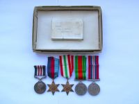 WW2 Military medal group for Italy 4969927 Pte J Edwards The Kings R