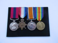 Distinguished Conduct Medal Group to 2845 Pte J Atherton 2/5 Lanc Fus / DCM for Arrowhead Copse