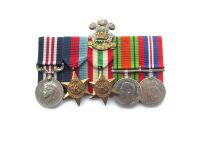 A Second World War MM group awarded to  Private William Oliver / Welch Regiment for Italy