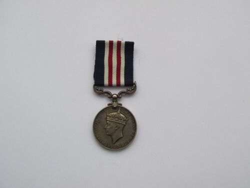 A Second World War Military Medal awarded to BMBR Atherton who was wounded 