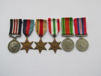 A WW2 Military Medal group awarded to BMBR Mitchell RA for actions in Italy in 1944