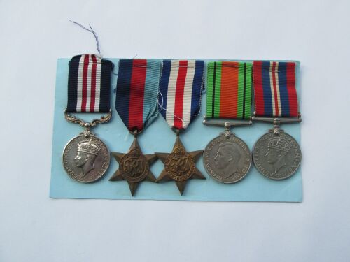 A World War Two Normandy MM to L/SJT  Hindmarch DLI