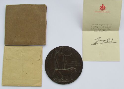 The Great War Memorial Plaque to Lt Colonel Norman Ormsby Burge / CO of Nel