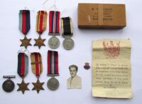 WW2 New Zealand Casualty Group and Brothers Mercantile Marine Medals