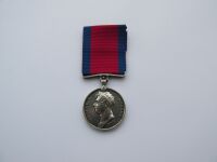 Waterloo Medal to Corporal John Crossley 2nd Batt Gren Guards / Severely wounded in the Jaw at Waterloo