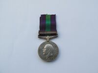GV GSM Iraq to Major J McClay Northumberland Fusiliers / An original Tyneside Scottish Officer