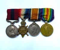 A Great War DCM group to Rifleman Croft 1st Bn KRRC / For actions South of Miraumont 17/2/1917