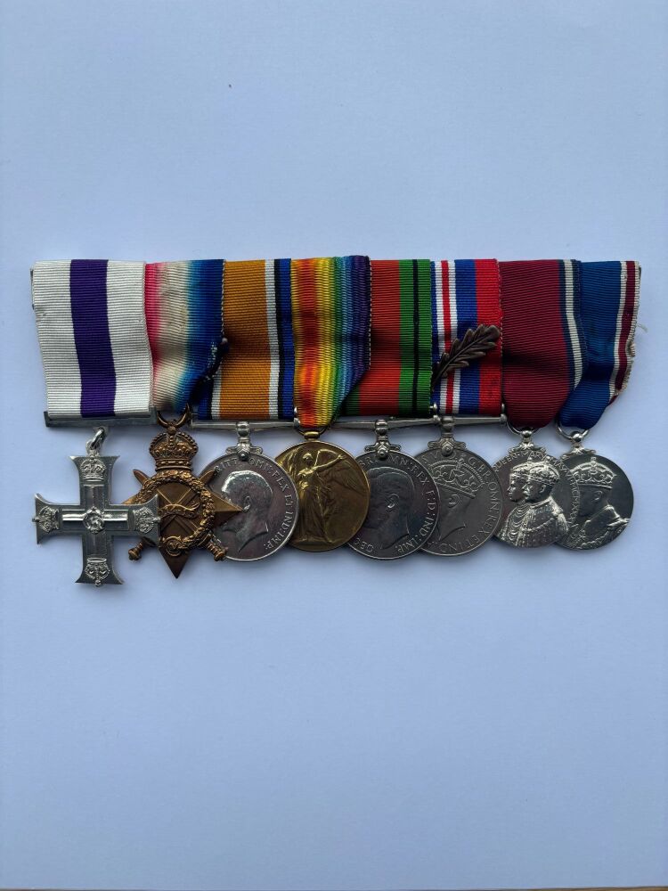 A Great War Pilots Military Cross group to Group Captain Gould RAF / Comman