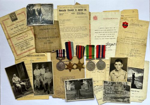 An Outstanding  Second World War Burma  Military Medal group to Sergeant J 