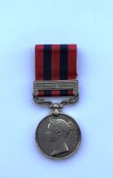 IGS Jowaki 1877-8 to PTE HENRY HANBURY 51ST FOOT