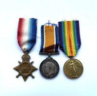 1914/15 Trio to 7849 Pte M Dalby York R