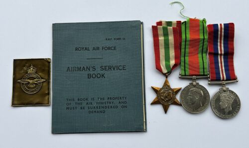 Campaign group of three attributed to Sgt Wilson RAF