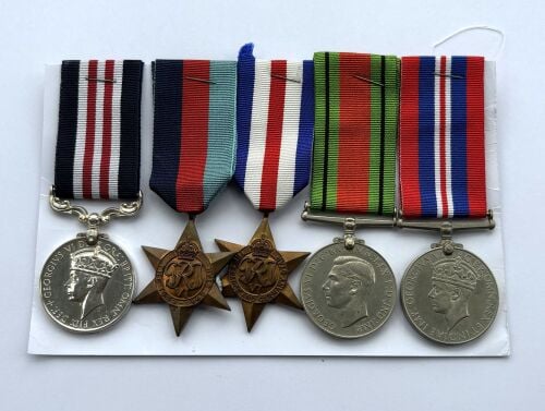 A Second World War Military Medal group to Pte Furey Dorset Regt