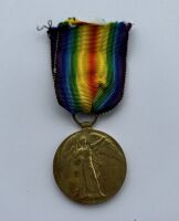 Victory Medal to TZ/6539 E Young AB RNVR / Taken POW