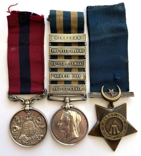 An Outstanding Battle of Kirbekan DCM group to SGT Tweedie 1 Royal Highland