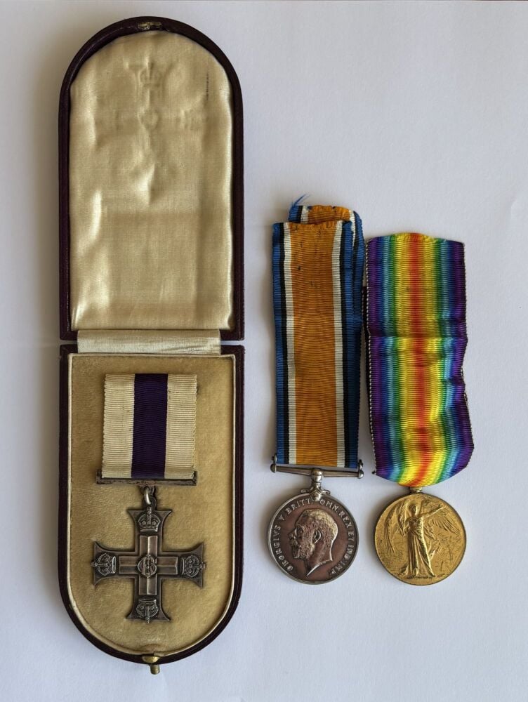 A Great War Military Cross group to Captain Outhwaite 1/7 Northumberland Fu