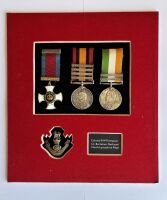 A Boer War DSO group to Colonel R W Thompson  The Loyal North Lancashire Regt