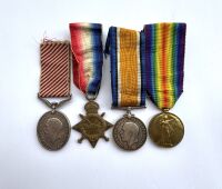 A Great War AFM group to Corporal Mechanic Greatholder / Late RNAS