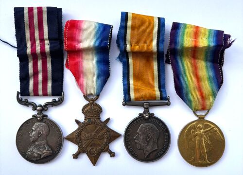 Great War Military Medal group to Cpl Steele Northumberland Fusiliers  / li