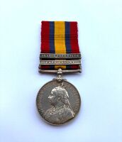 Queens South Africa Medal to Sapper Rudd Royal Engineers / jailed for attempting suicide