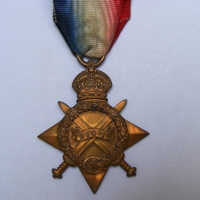 1914/15 Star to â€“ W.S.A. 27 Geo Warman