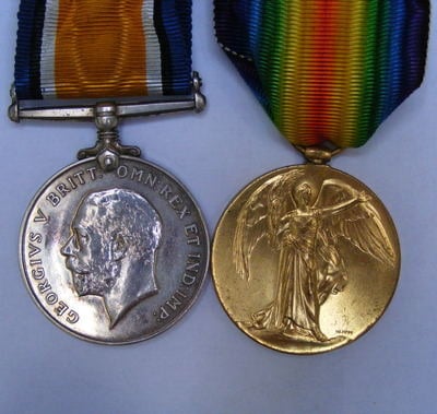 Pair to 4405 Cpl. J.R.H. Hill DLI