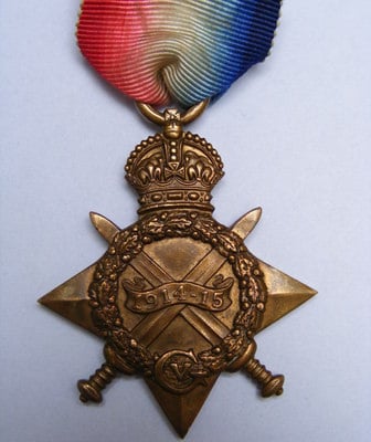 A 1914/15 star to – 1097 L/Cpl Thomas Henry Hodges