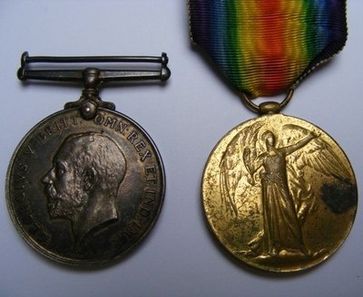 Pair to 207340 Gnr Fred Taylor R.G.A