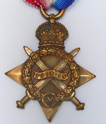 A 1914/15 Star to 12576 Pte. T. Walsh