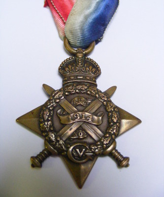 A 1914 Star to 9154 Pte J. Grant of 2nd Lancashire Regiment