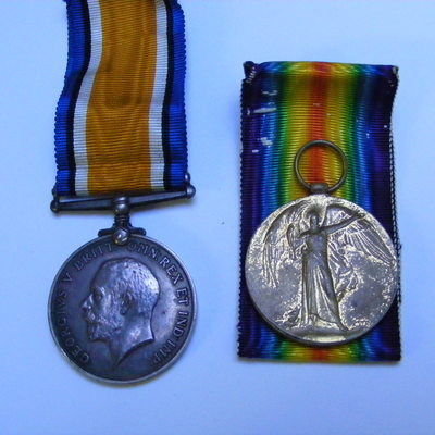 A pair to 32099 Pte.R.Douglas. Yorks Light Infantry