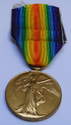 Victory Medal to 50395 Pte Thomas Ralphs Manchester Regiment.