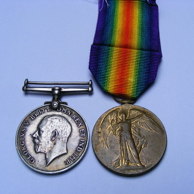 Pair to 21848 Pte Samuel Buirtles YLI