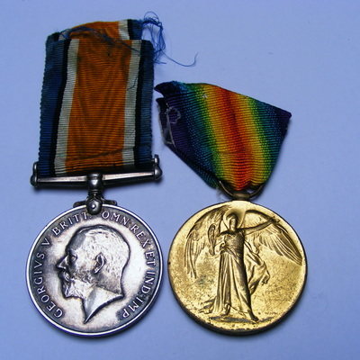 Pair to 37670 Pte Cardew Wass YLI  