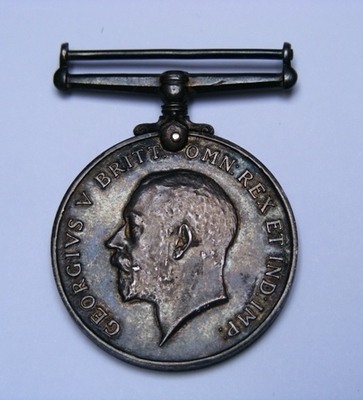 BWM to 3-9611 Pte J Burgess Northumberland Fusiliers